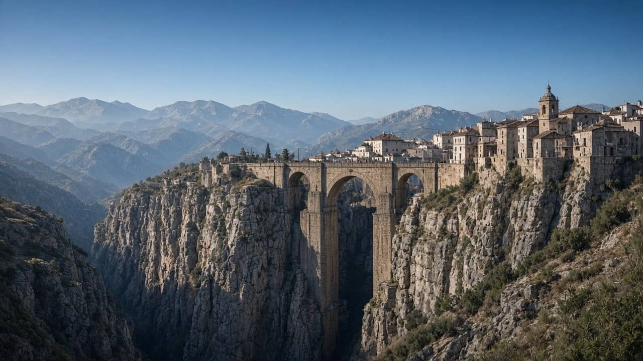 Vedere din Ronda și serranía, Andaluzia